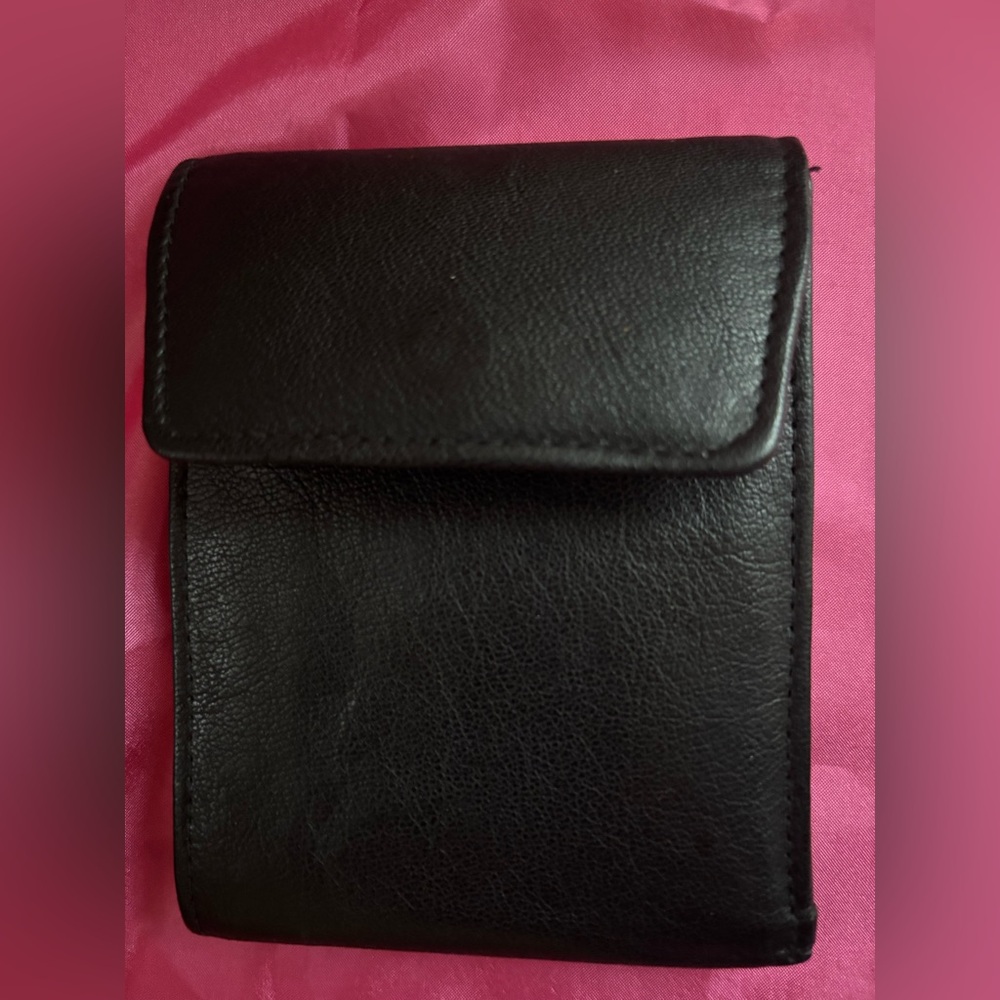 Elegant Black Leather Wallet